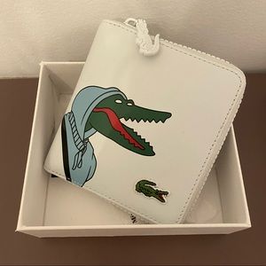 Lacoste zip wallet